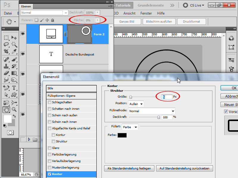 Criar selos com carimbos - duas abordagens diferentes