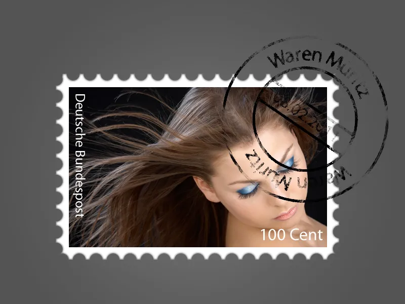 Creating stamps with postmarks - two different approaches