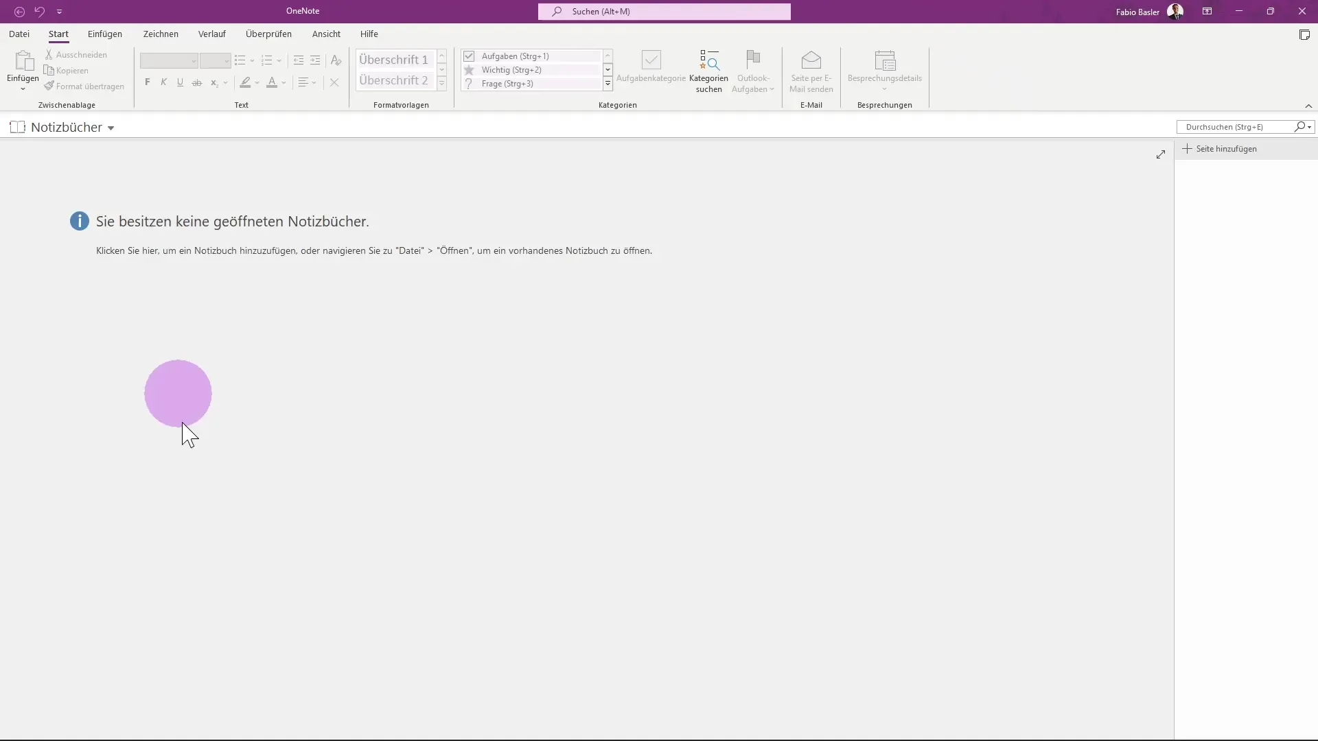 First steps with OneNote: Use the program effectively