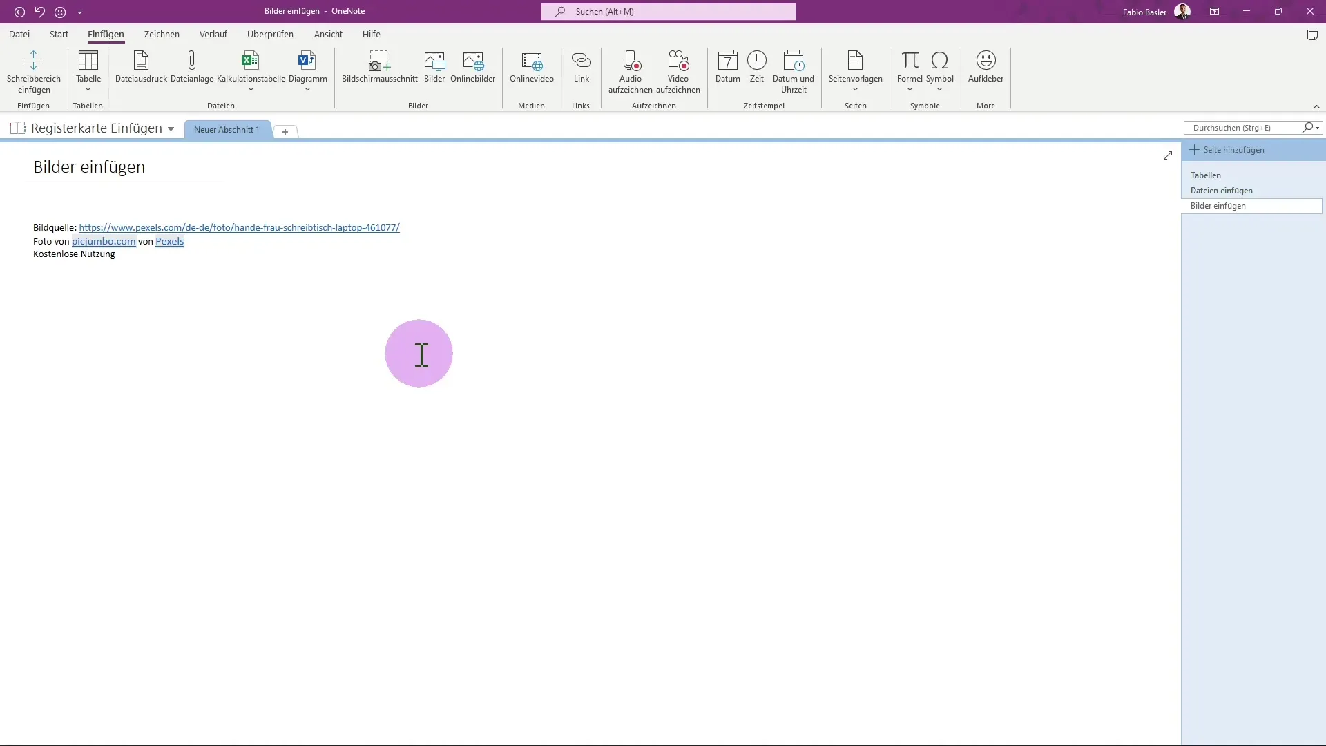 Efektívne vložiť obrázky do Microsoft OneNote