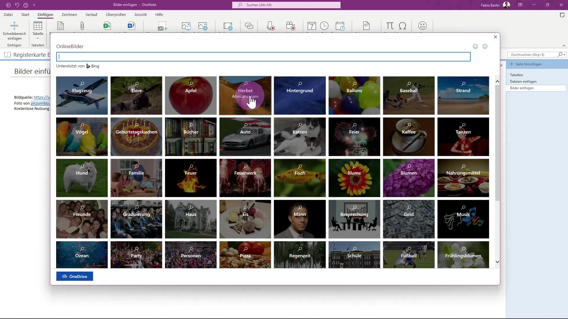 Insérer efficacement des images dans Microsoft OneNote