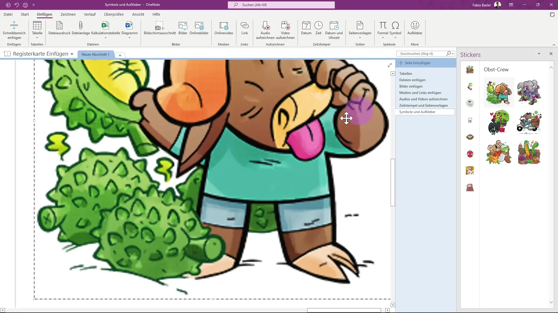 Utilisation des symboles et des emojis rendue facile dans OneNote