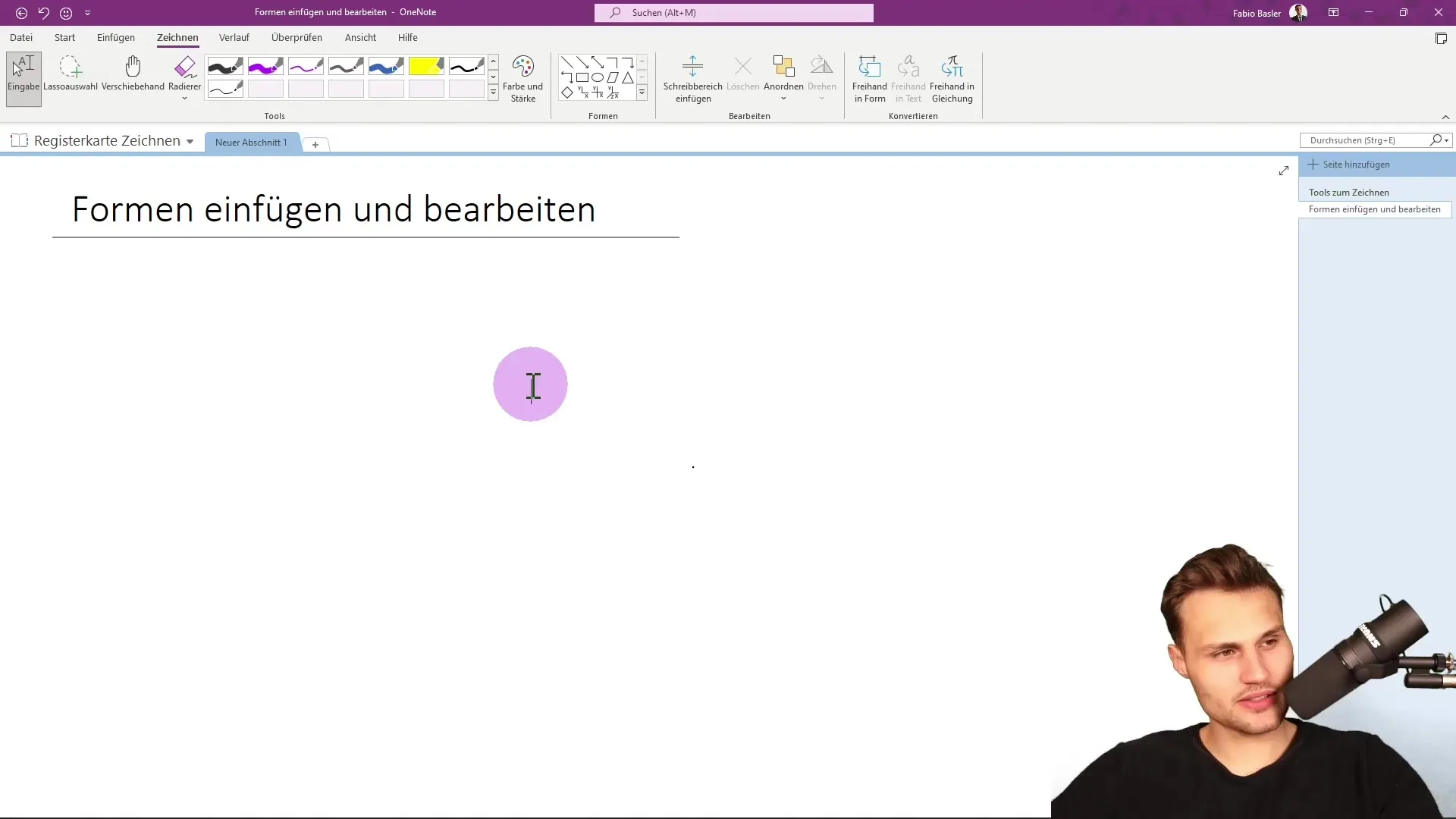 Utiliser et modifier efficacement les formes dans OneNote