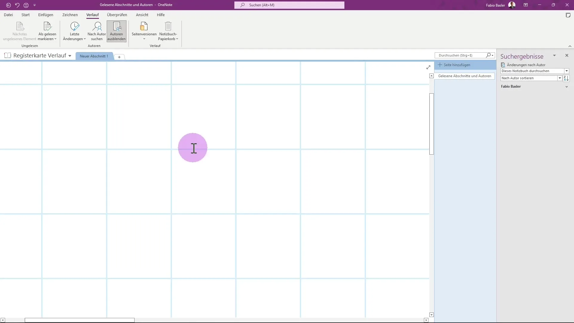 Menandai catatan OneNote sebagai sudah dibaca dan manajemen penulis