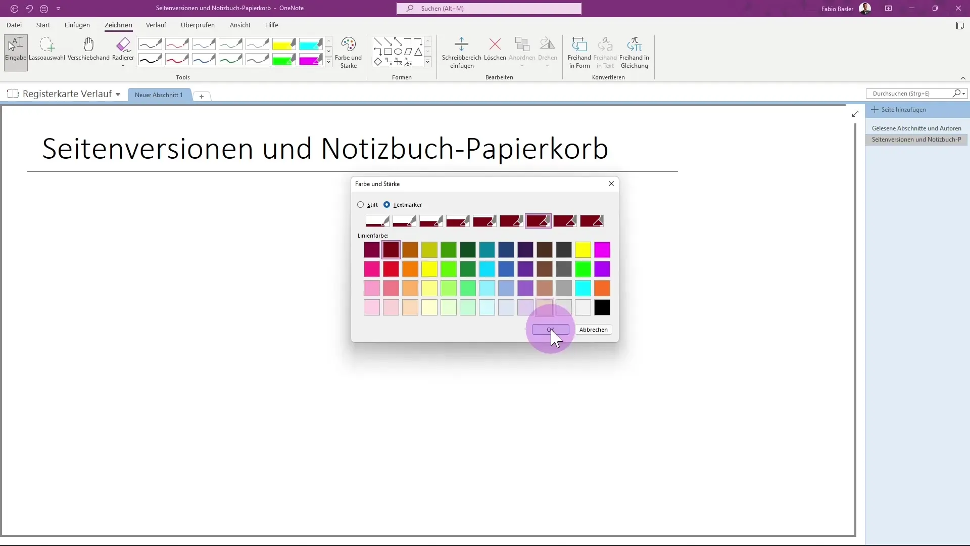 Panduan sederhana untuk keranjang sampah OneNote