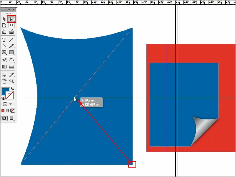 Astuces et conseils pour Adobe InDesign : créer un effet de retournement de page ou un effet d'angle