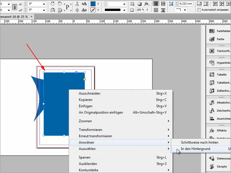 Tips & tricks for Adobe InDesign: Create page turn effect or corner effect