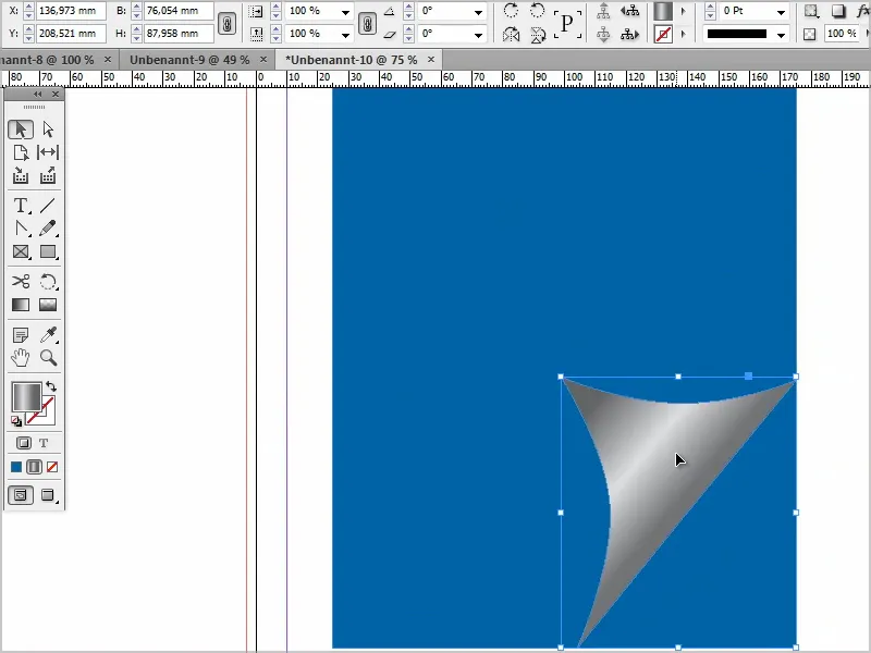 Astuces et conseils pour Adobe InDesign : Créer un effet de retournement de page ou un effet d'angle.