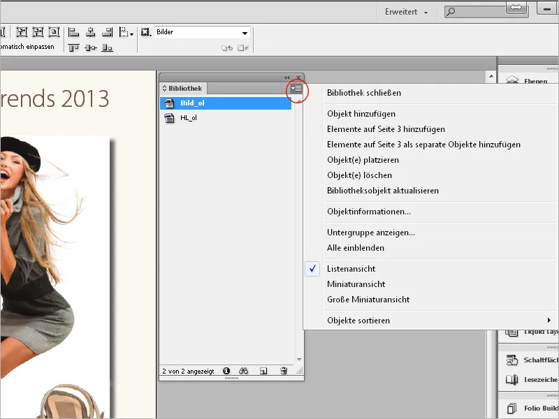 Design templates in InDesign