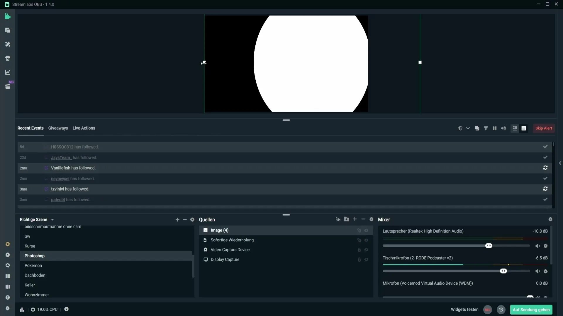 Sett opp VR-opptak i Streamlabs OBS