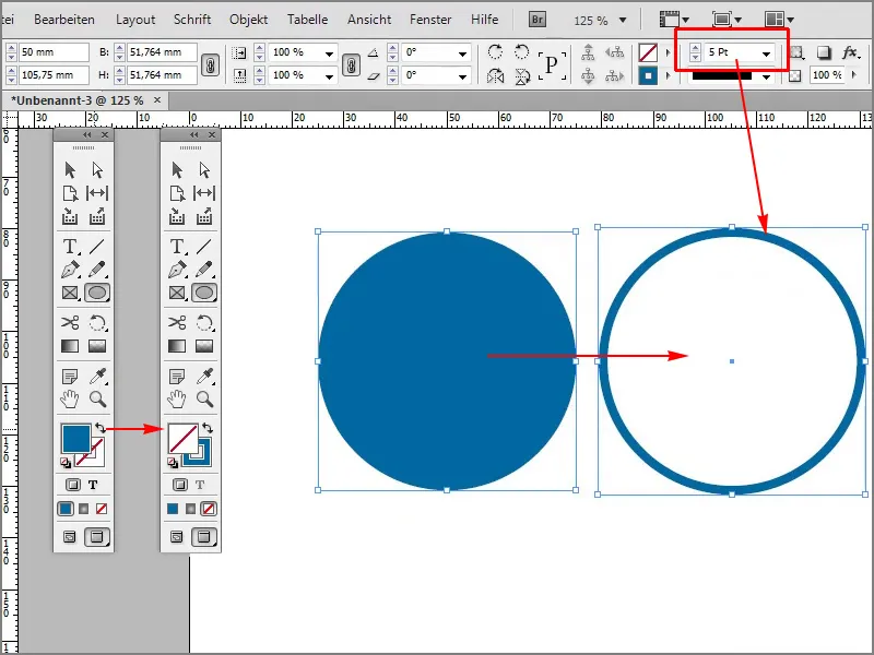 Adobe InDesign ile İpuçları ve Püf Noktaları: iç içe geçen halkalar oluşturma