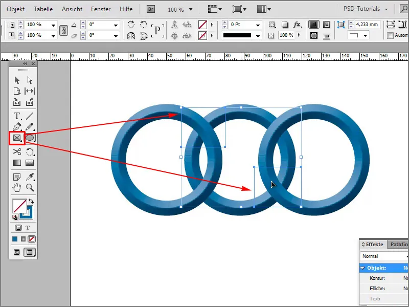 Vinkkejä ja niksejä Adobe InDesigniin: Luodaan toisiinsa kietoutuvia renkaita.