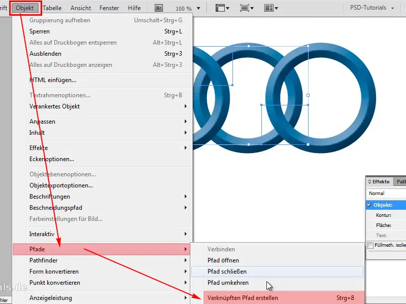 Adobe InDesign için ipuçları ve püf noktaları: Geçişli halkalar oluşturma