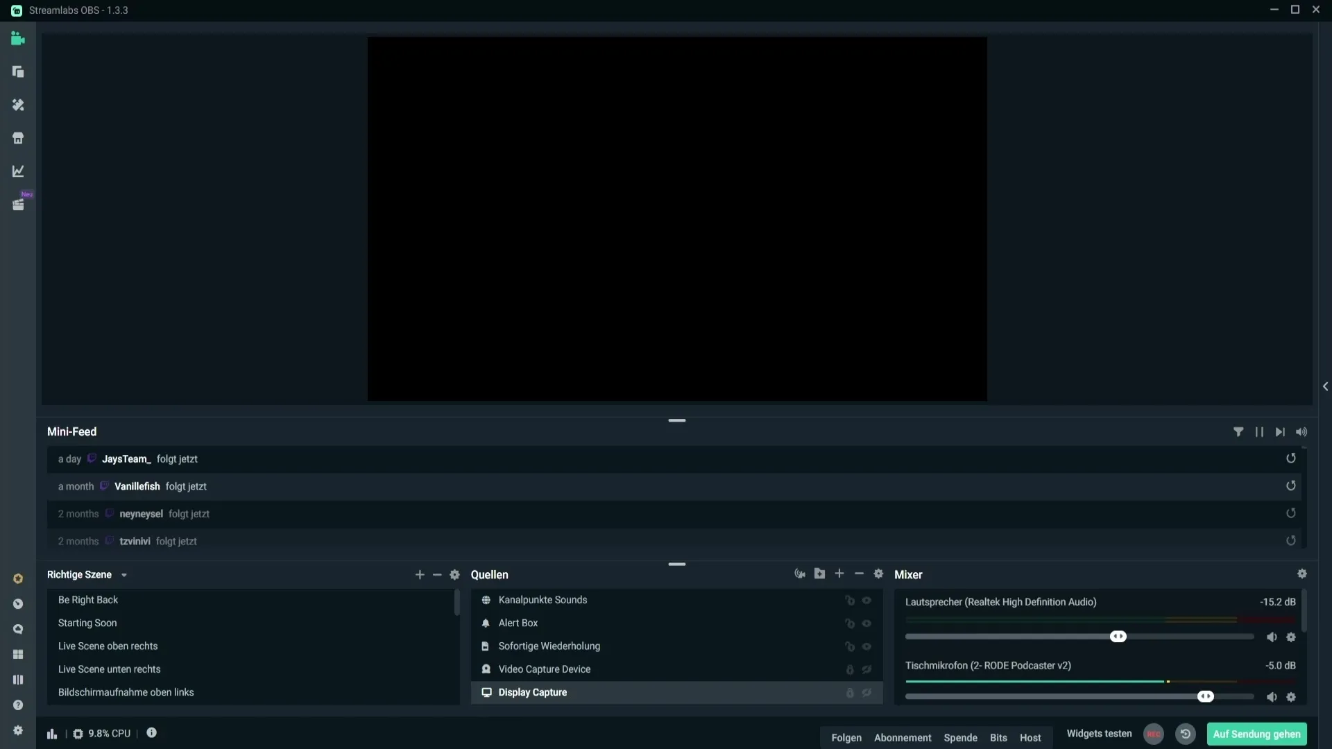 Mencegah masalah audio di Streamlabs OBS: Menghindari mendengar ganda