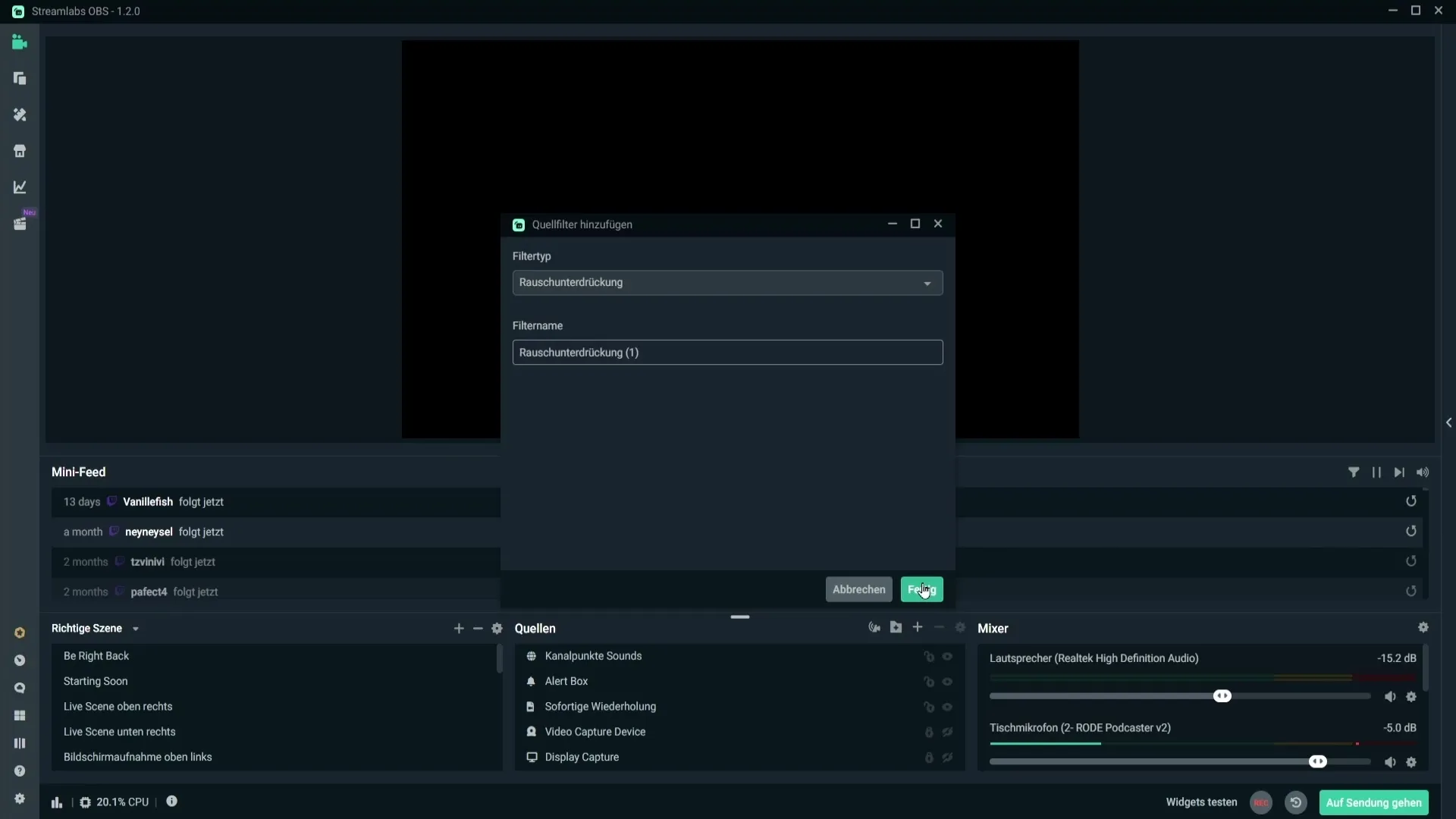 Hilangkan kebisingan mikrofon dengan mudah menggunakan Streamlabs OBS