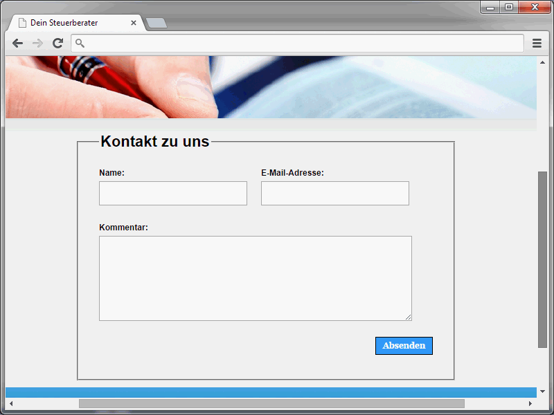 HTML ir CSS pradedantiesiems (Dalis 47): Kontaktinė forma (2)