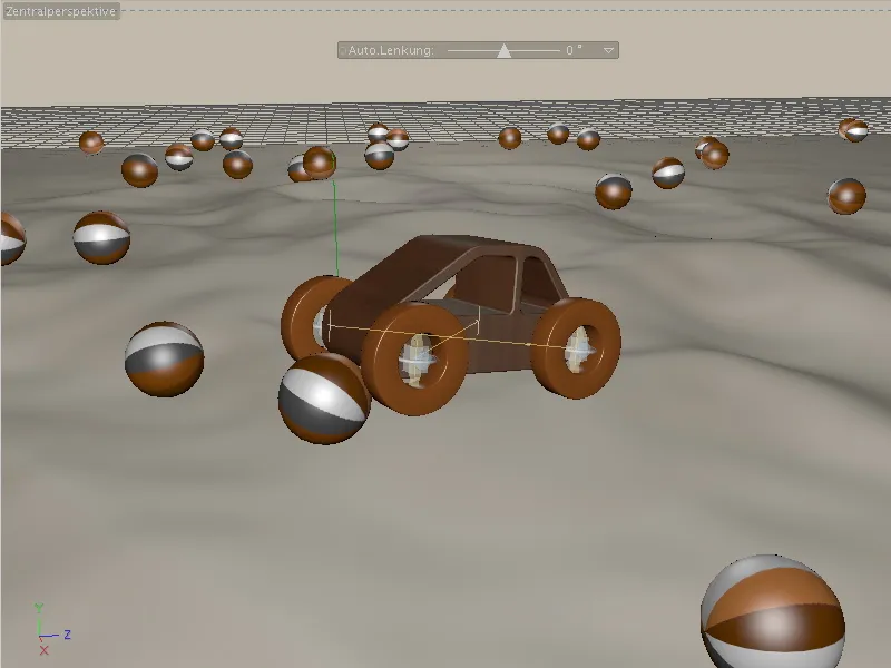 Neu in Release 12 - Motoren und Konnektoren - Offroadeinlage mit dem Holzauto