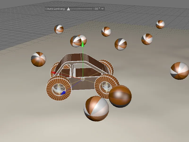 Neu in Release 12 - Motoren und Konnektoren - Offroadeinlage mit dem Holzauto