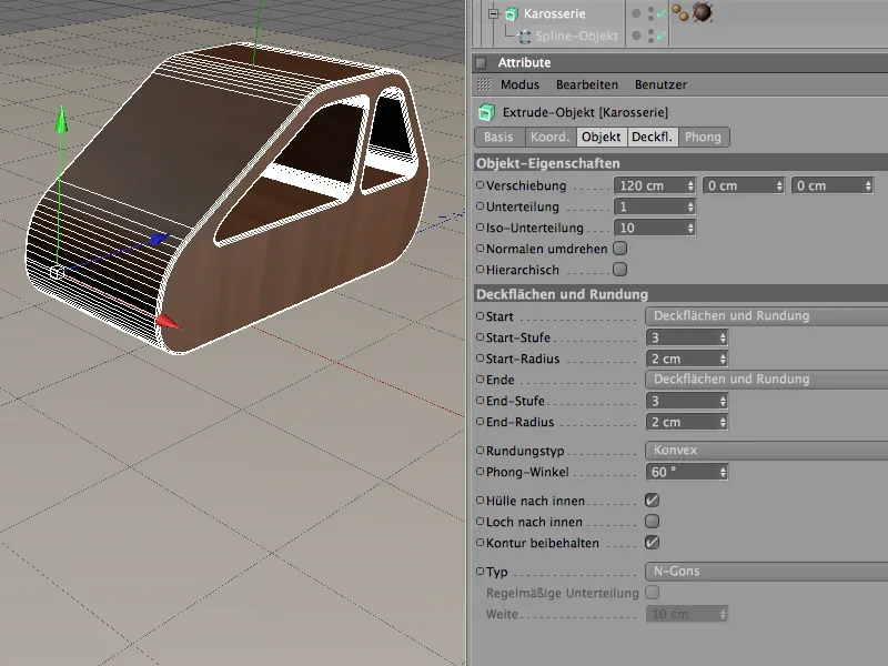 Neu in Release 12 - Motoren und Konnektoren - Offroadeinlage mit dem Holzauto