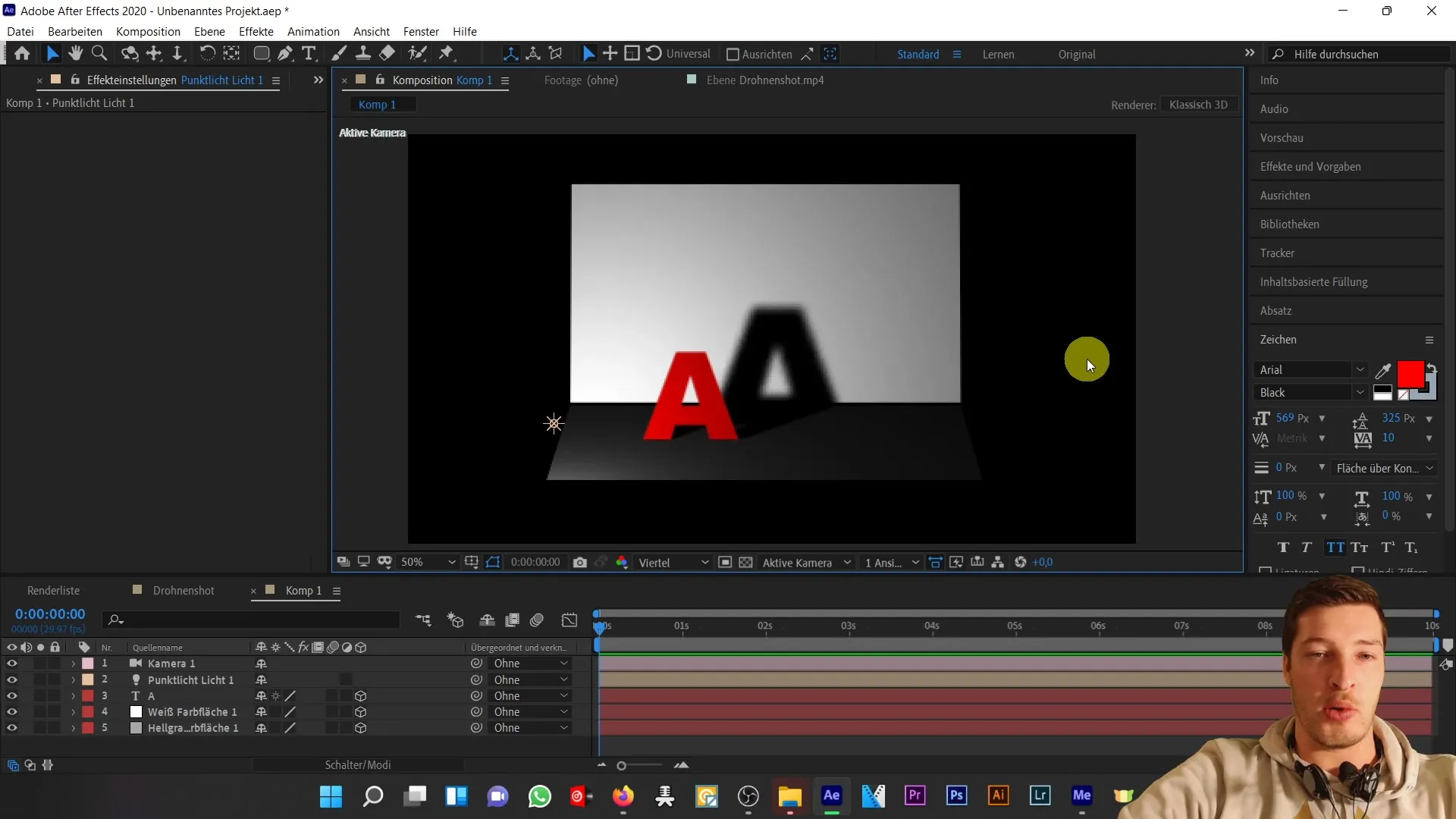 Světlo v programu After Effects: Prohlubování znalostí