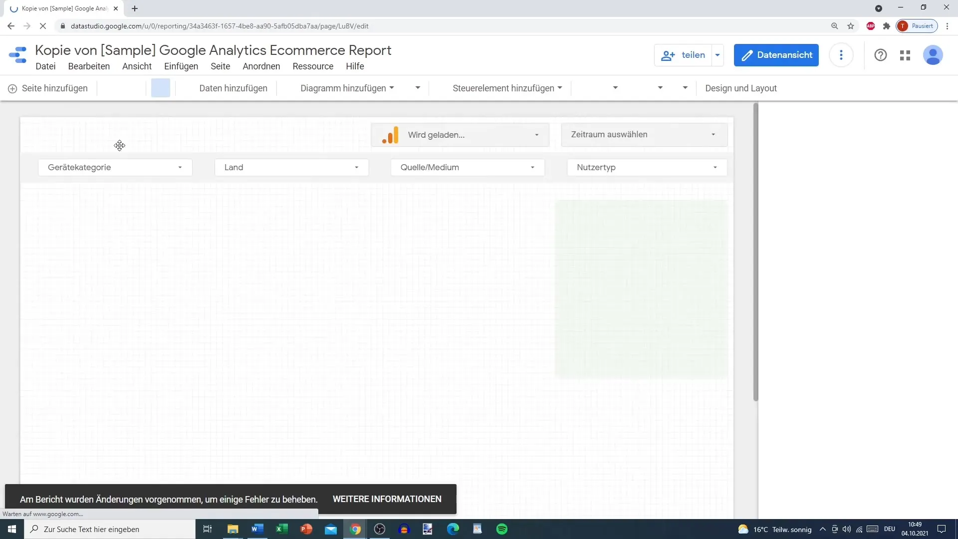 Utiliser efficacement les modèles dans Google Data Studio