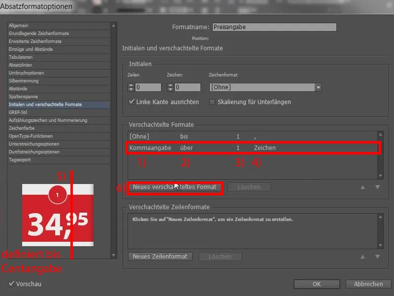 Automate pricing via nested formats Automate pricing via nested formats