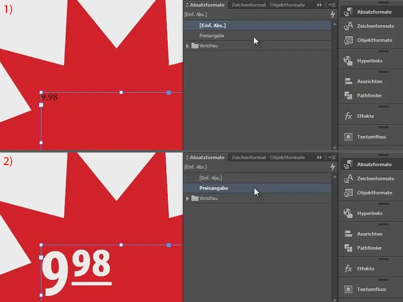 Automate pricing via nested formats Automate pricing via nested formats