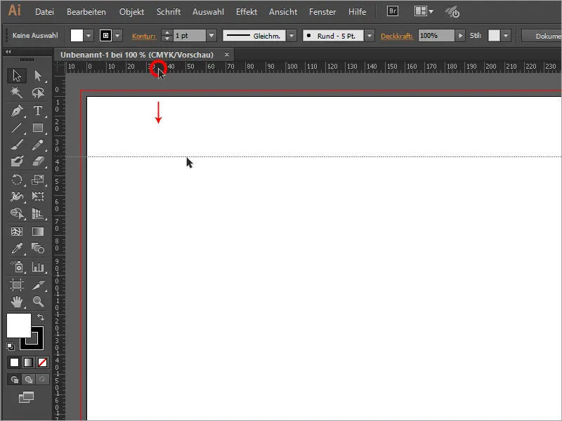 Rooster maken in Illustrator