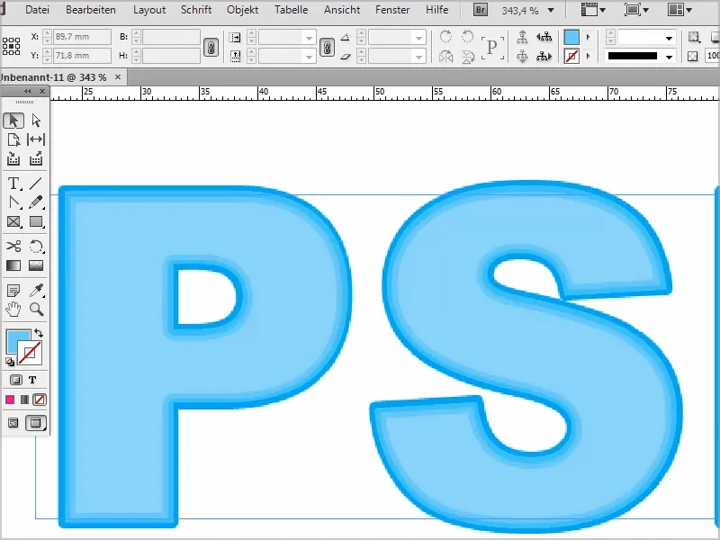 Adobe InDesign için ipuçları ve püf noktaları: Metinlerde çoklu kenarlıklar - Neon efekti