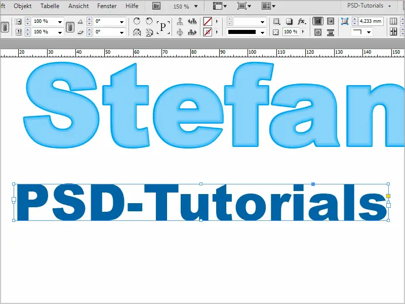 Adobe InDesign için ipuçları ve püf noktaları: Metinlerde birden fazla kontur - Neon etkisi