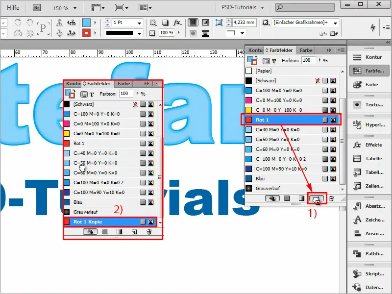 Adobe InDesign için ipuçları ve püf noktaları: Metinlerde birden fazla kenar çizgisi - Neon etkisi