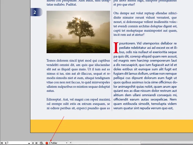 Ön uçuş kontrolü yapın, bağlantılı yazı tiplerini ve resimleri kontrol edin, renkleri kontrol edin, belgeyi InDesign'da paketleyin