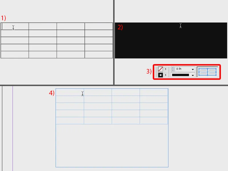 Dicas e truques para Adobe InDesign: como criar tabelas com cantos arredondados - duas abordagens