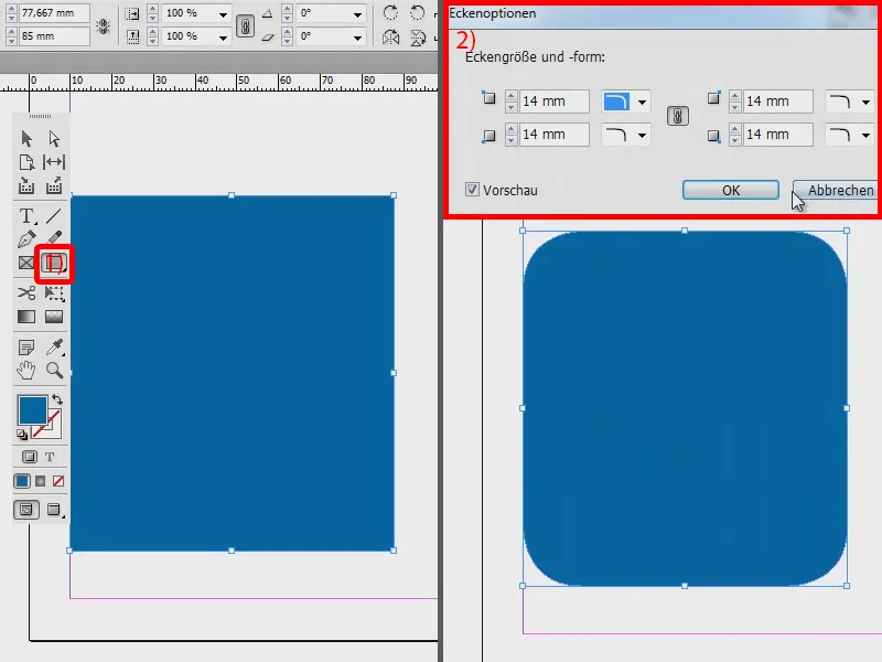 Dicas e truques para o Adobe InDesign: Criar tabelas com cantos arredondados - duas abordagens