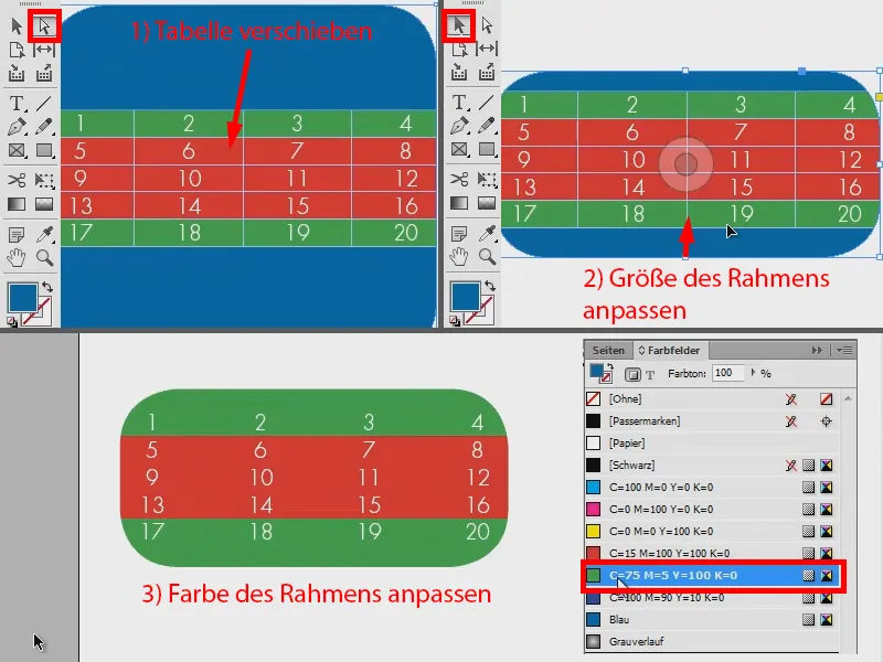 Dicas e truques para o Adobe InDesign: como criar tabelas com cantos arredondados - duas abordagens