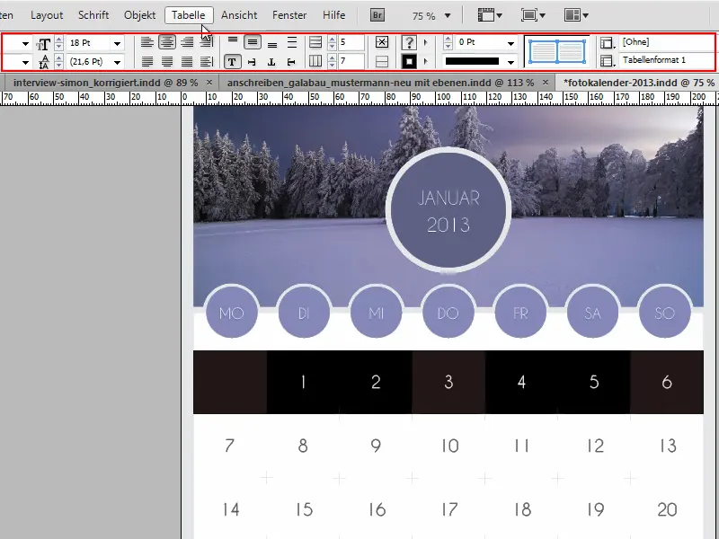 Tips & trucs voor Adobe InDesign: tabellen en hun cellen snel bewerken