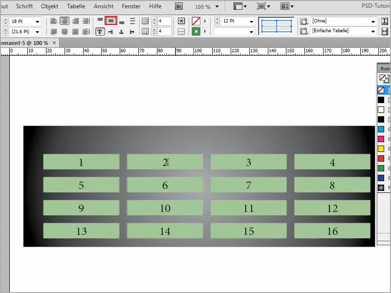 Porady i sztuczki dotyczące Adobe InDesign: Tworzenie transparentnych kontur w tabelach.