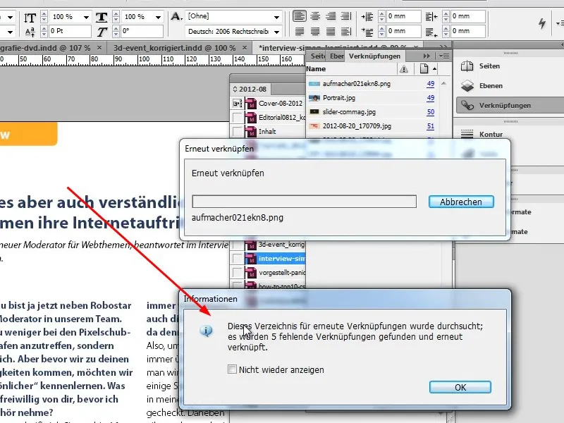 Magazin in Adobe InDesign erstellen - Das Commag - Teil 01