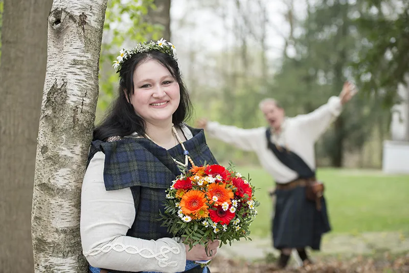 Bryllupsfotografering del 08: Portrettbilder av paret.