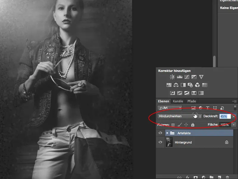 Wyglądy i style za pomocą Photoshopa - efekt głębi poprzez artefakty