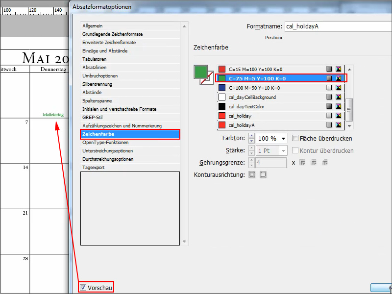 Adobe InDesign: Kalender erstellen in nur 1 Minute