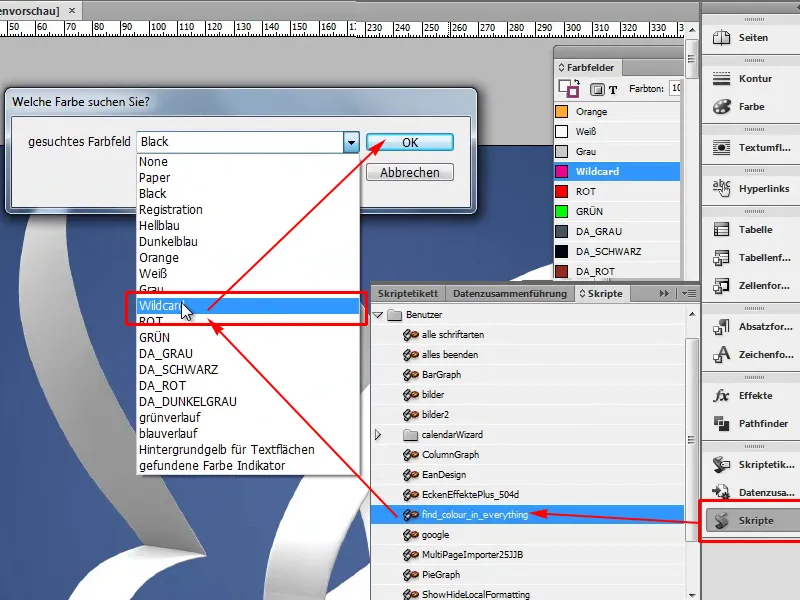 Tips & tricks for Adobe InDesign: Quickly find the color used in the document Tips & tricks for Adobe InDesign: Quickly find the color used in the document