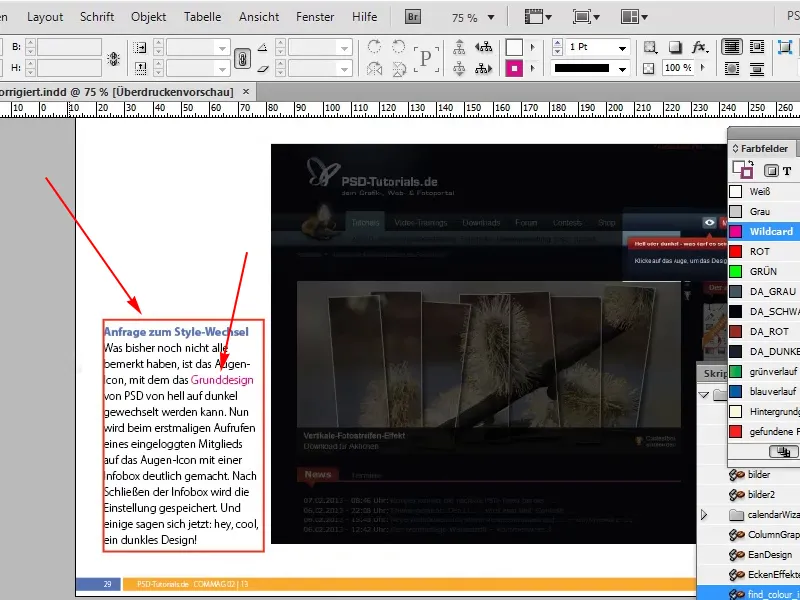 Tips & tricks for Adobe InDesign: Quickly find the color used in the document Tips & tricks for Adobe InDesign: Quickly find the color used in the document