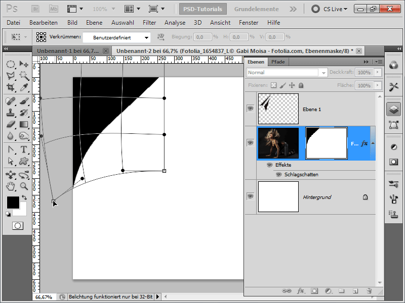 Pagepeel/Bildumblättereffekt in drei Varianten