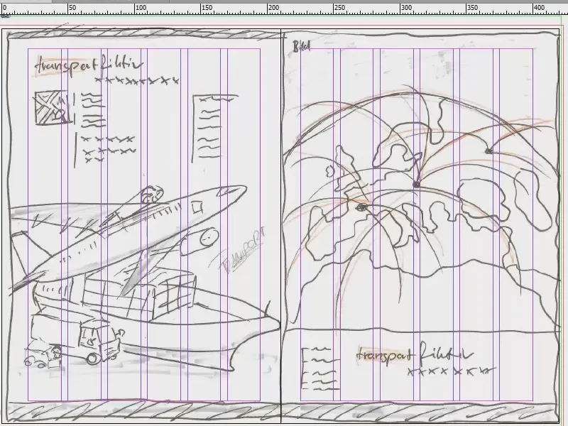 Desenvolver grades de layout no InDesign.