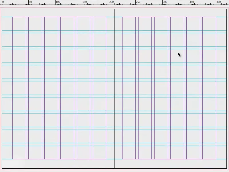 Suunnitteluruudukon luominen InDesign-ohjelmassa