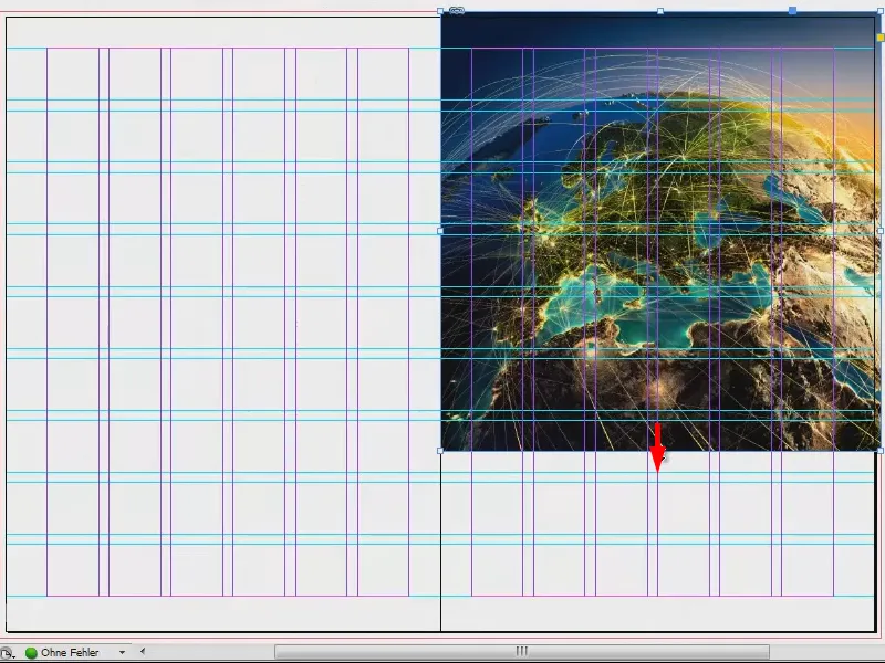 Vytváření mřížky v programu InDesign