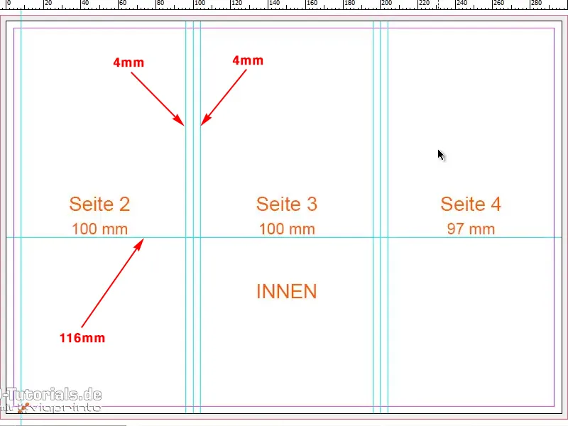 Diseño e impresión de un folleto de 2 escapadas