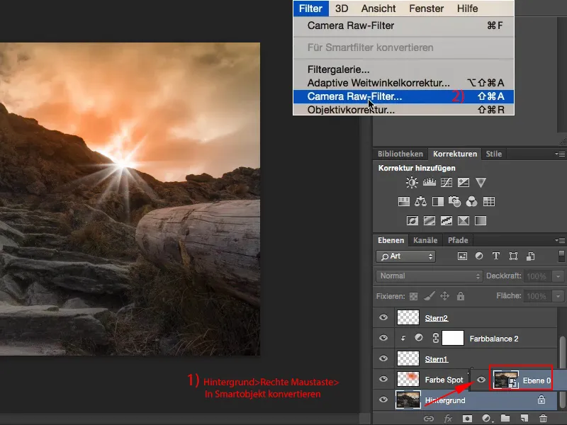 Looks & Styles con Photoshop - controluce e flares Looks & Styles con Photoshop - controluce e flares