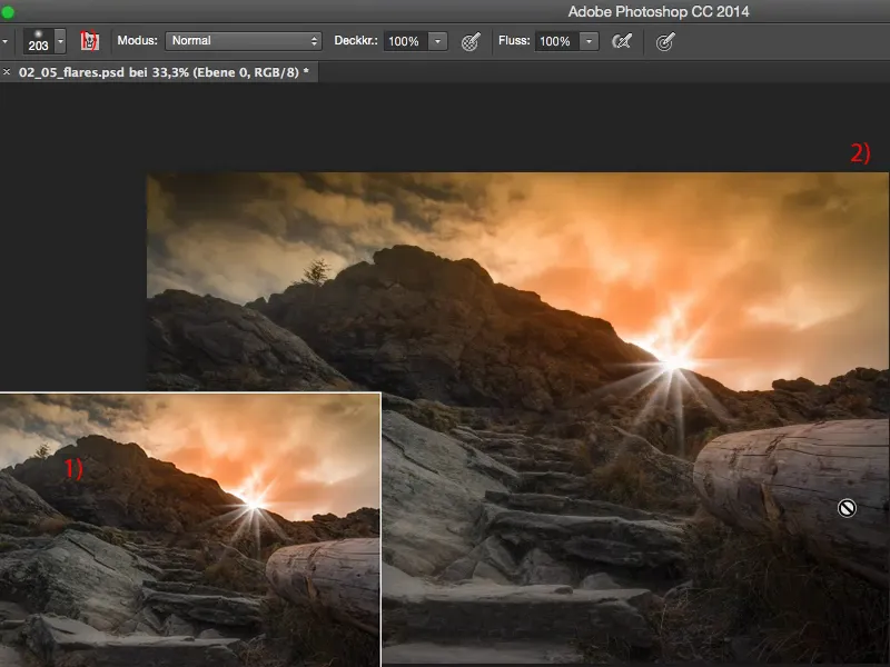Looks & Styles con Photoshop - controluce e flares Looks & Styles con Photoshop - Controluce e flares